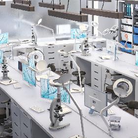3D Scientific Laboratory Modern